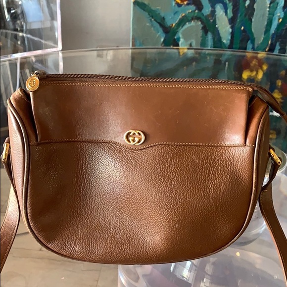 Gucci Crossbody Bag in Brown Leather - Picture 2 of 8